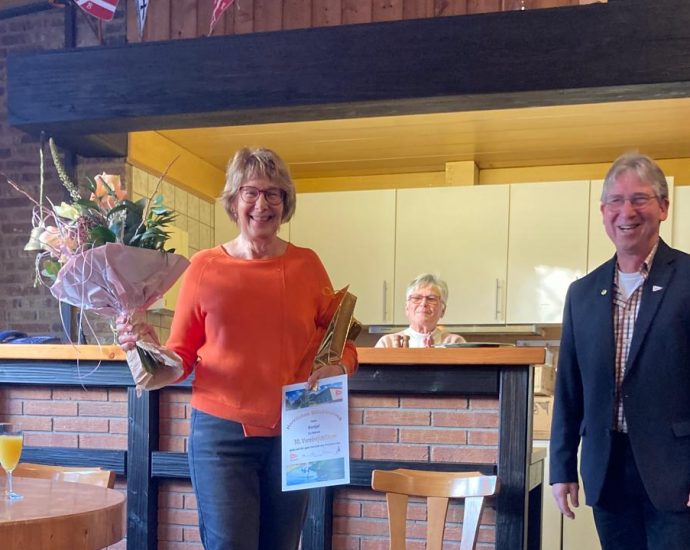 Neujahrsempfang 2026 - Ehrung Sonja Schumacher für 50 Jahre Mitgliedschaft